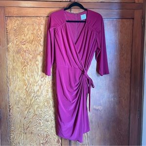 Suzi Chin for Maggy Boutique Faux Wrap Dress